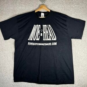 Vintage 2000s Moe Head graphic vulgar humor tee shirt tshirt